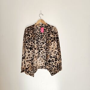 ROLYPOLY NWT Leopard Print Women's Top